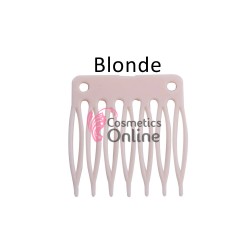 Pieptene din plastic SBP001 Blond pentru orrnamente de par cu 7 pini